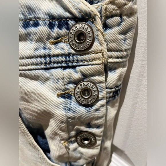 🤍Vintage Acid-Washed Dungarees🤍 - Picture 8 of 11